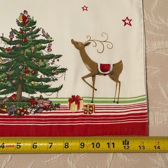 Spode Avanti Linens Christmas/Holiday Table Runner 86" x 13.5" EUC!! - Picture 3 of 6